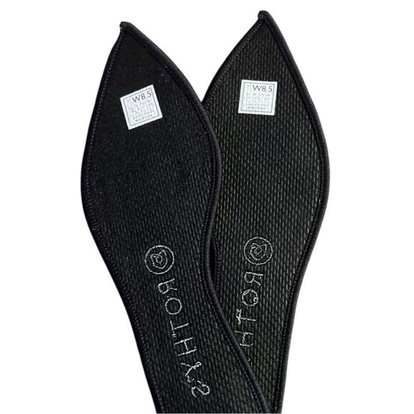 Rothy’s The Point Ivory Dots Prints Ballet Flats Size 8.5 - Picture 5 of 8